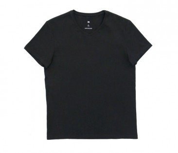 Футболка Xiaomi Mi V-neck short sleeve Black L 1170800041